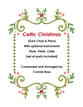 Celtic Christmas SSAA Choir and Piano with Optional Instruments SSAA choral sheet music cover